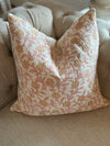 Shea Dusty Pink Linen Pillow Cover