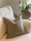 Neutral Textured Taupe Pillow Cover