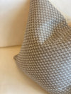 Neutral Textured Taupe Pillow Cover
