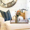 Indigo Stripe Pillow Cover