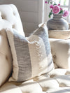 Vintage Black Stripe Designer Pillow Cover