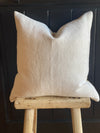 Ellie European Cream Linen Pillow Cover