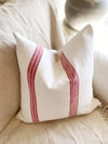 Mostly Stripe Vintage Grain Sac Pillow Cover