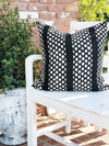 Diamond Black & White Mud Cloth Pillow Cover