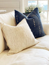 Cindy Cream Textured Pillow Cover