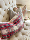 Designer Grey & white Textured Pillow Cover