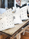 Plus Black & White  Mud Cloth Pillow Cover