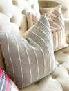 Designer Grey & white Textured Pillow Cover