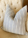 Designer Grey & white Textured Pillow Cover