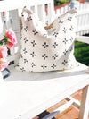 Plus Black & White  Mud Cloth Pillow Cover