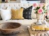 Floral Mud Cloth Pillow Cover