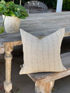 Dara Designer Linen Pillow Cover