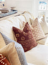 Ray Rust Mud Cloth Pillow Cover