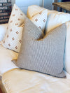 Earth & Natural Stripe Linen Pillow Cover