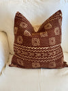 Ray Rust Mud Cloth Pillow Cover
