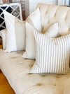 Neutral Woven Creamy White Pillow Cover