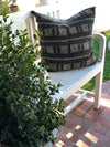 Floral Mud Cloth Pillow Cover