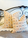 Quilt Linen Pillow Cover