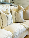 Willow White Designer Neutral Pillow Cover