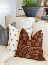 Ray Rust Mud Cloth Pillow Cover