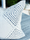 Dark Grey Diamond Authentic Mud Cloth Cover
