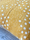 Mustard Dot Mudcloth Pillow Cover