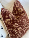 Ray Rust Mud Cloth Pillow Cover