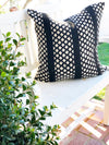 Diamond Black & White Mud Cloth Pillow Cover