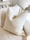 Natural Vintage Grain Sack Pillow Cover