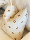 Off White Jennifer Golden Mustard Linen Pillow Cover