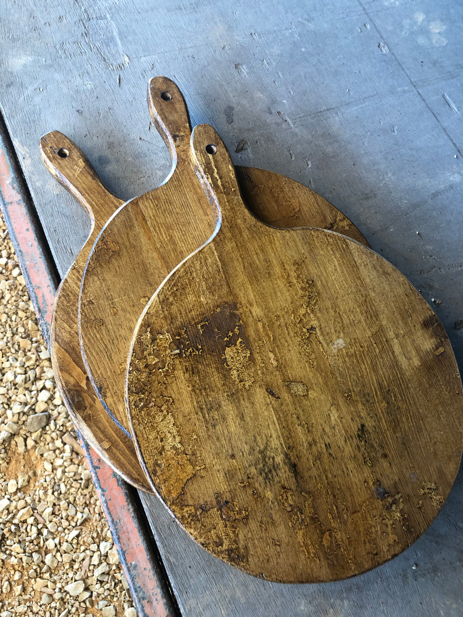 Round Elm Bread Board — Collection Eleven