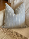 Designer Grey & white Textured Pillow Cover
