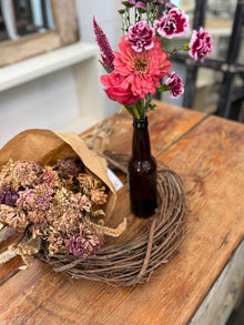  Sept. 19 Dried Floral Wreath DIY Workshop Event