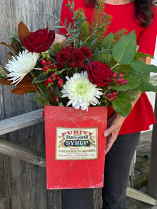  Dec. 20 DIY Holiday Flower Galvanized Workshop Event