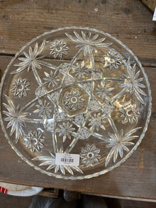  vintage glass platters