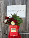 Dec. 12 DIY Holiday Flower Galvanized Workshop Event