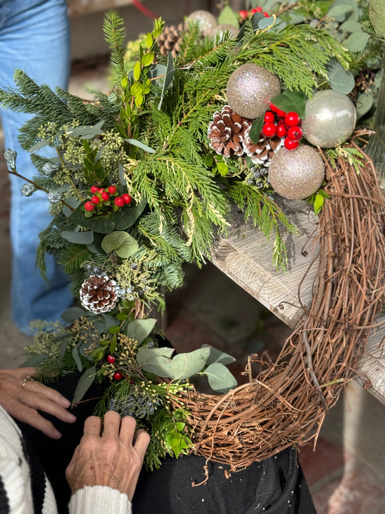 Dec. 5 Fresh Holiday DIY Wreath Workshop Event