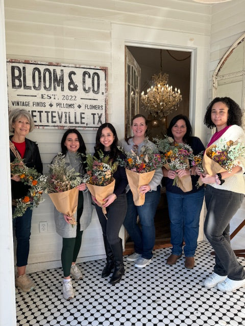 Texas Feb. 8 DIY Dried Floral Bouquet & Candle Workshop Event