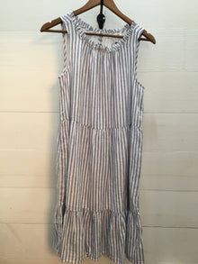  Striped Linen Sun Dress