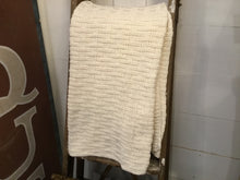 Textured Creamy White Blanket