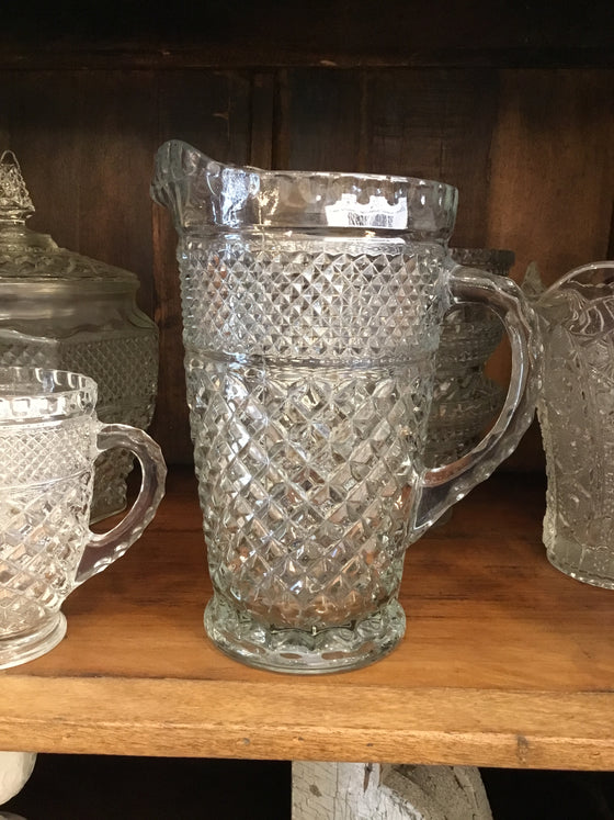 Vintage Pressed Glass