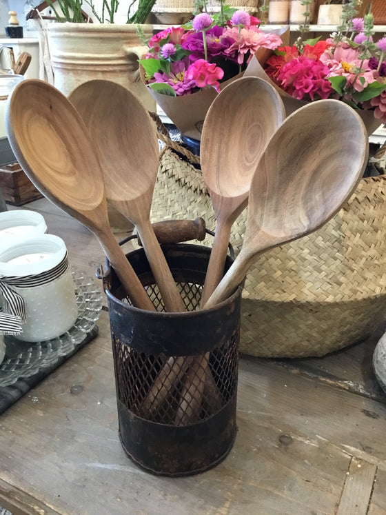 Long Wood Spoon
