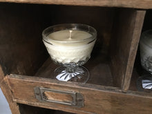  Medium Vintage Glass Pedestal Candle