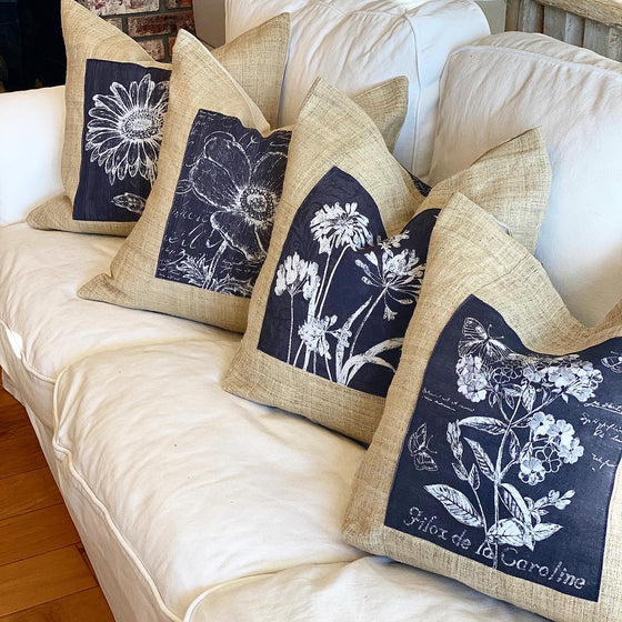 Assorted Botanical Pillow Cover