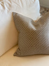 Neutral Textured Taupe Pillow Cover