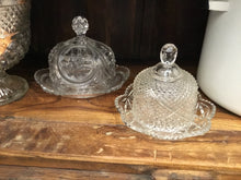  Vintage Pressed Glass Cloche Set