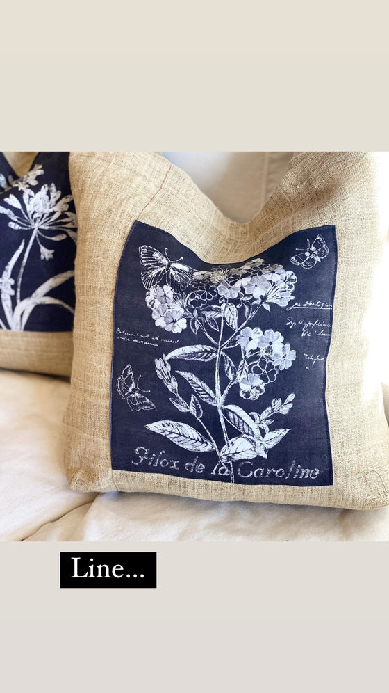 Botanical 2 Linen Pillow