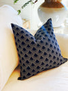 Beth Handblocked Linen Pillow Cover