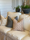 Off White Jennifer Golden Mustard Linen Pillow Cover