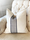 Authentic Turkish Dash Linen Pillow Cover